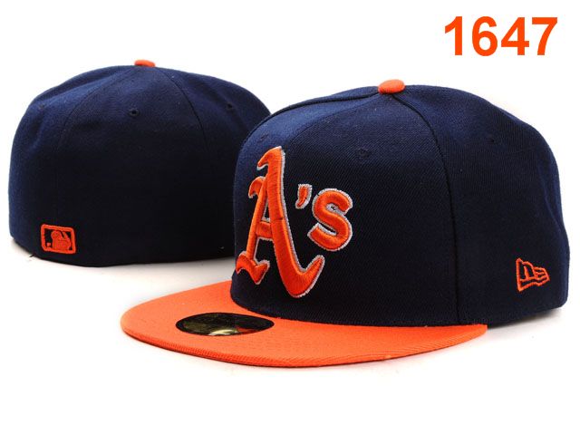 Okaland Athletics MLB Fitted Hat PT22